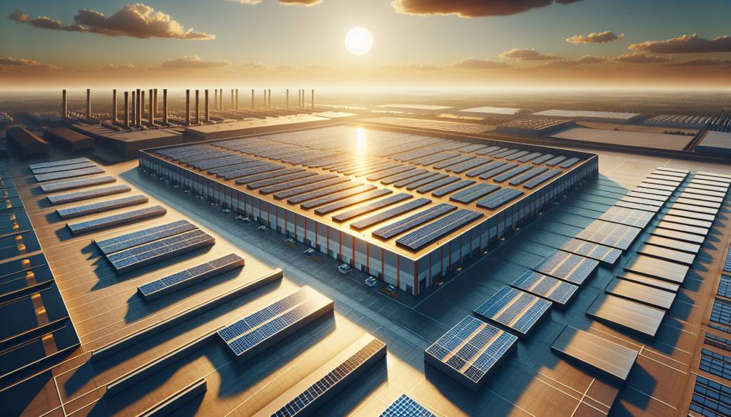 Panneaux solaires pour bâtiment industriel : guide complet d'installation et rentabilité