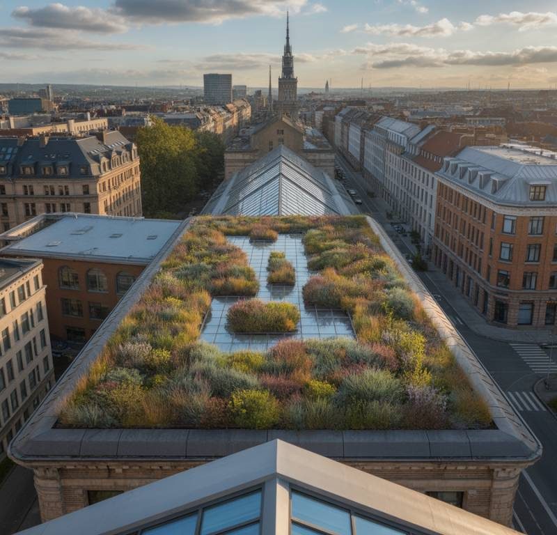 Toitures industrielles et biodiversité urbaine : comment créer des écosystèmes favorables sur les toits