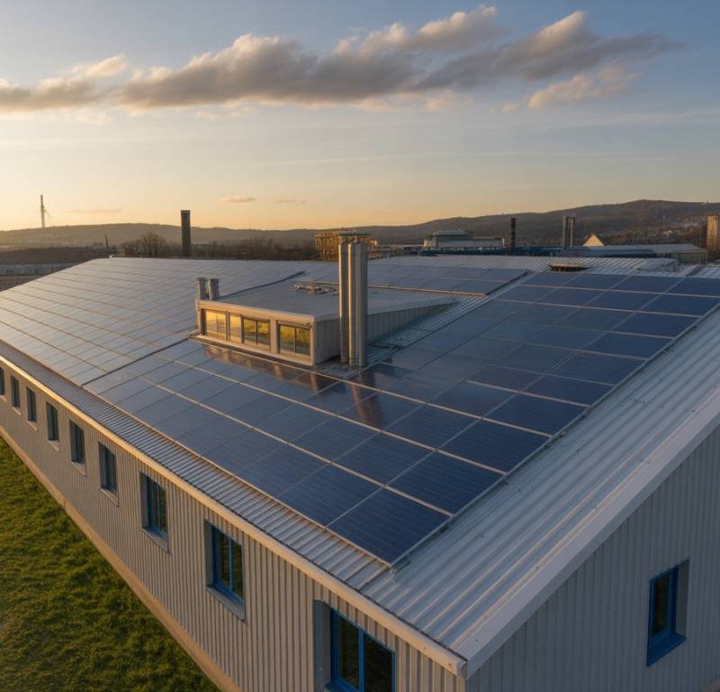 Comment concilier panneaux solaires et toiture végétalisée sur un bâtiment industriel : contraintes techniques et bonnes pratiques en 2026
