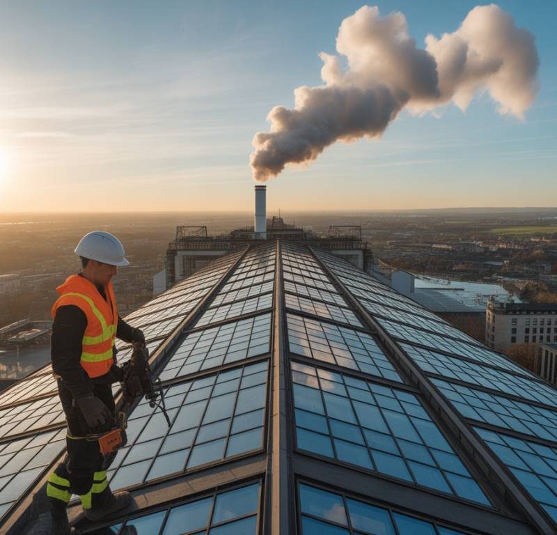 Toiture industrielle et étanchéité à l’air : comment réduire les déperditions énergétiques et améliorer la performance du bâtiment en 2026